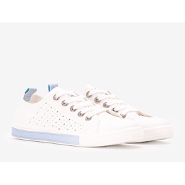 Sneakers da donna Tuuri bianche e blu bianco 1