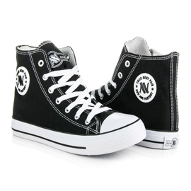 Scarpe da ginnastica alte New Age nero 1