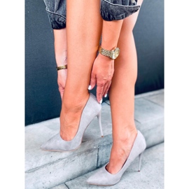 Décolleté su tacco a spillo Valeria Grey grigio 2