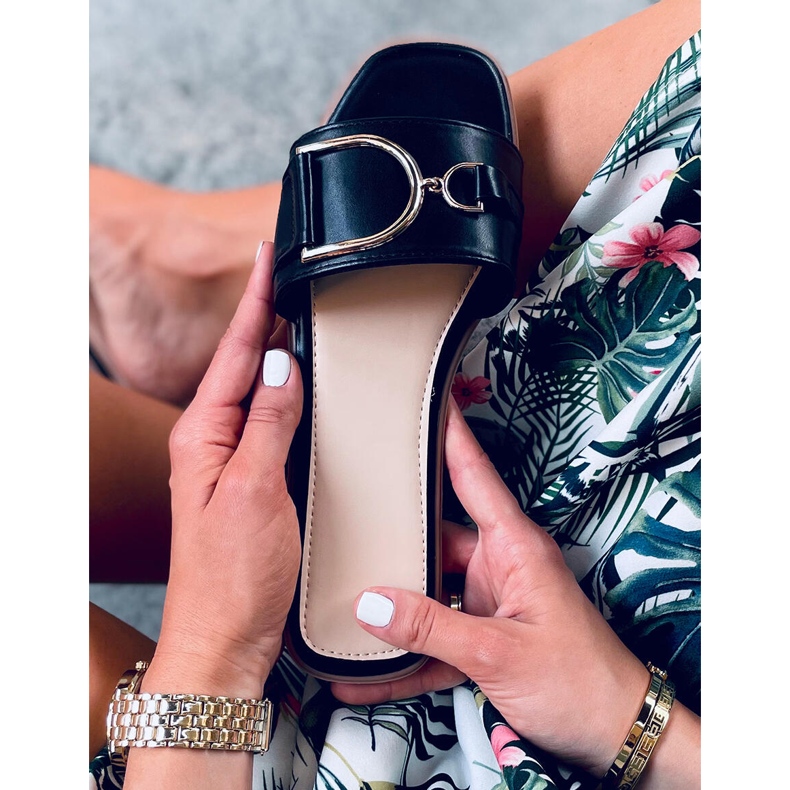 Ciabatte da donna Arizona Black nero 1