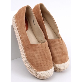 Espadrillas da donna Callie Camel marrone 1