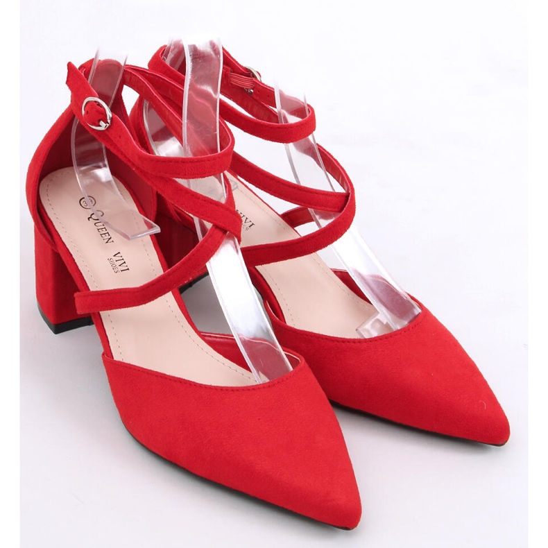 Sandra Red tacco alto rosso 1