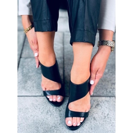 Sandali con tacco alto Jessica Black nero 1