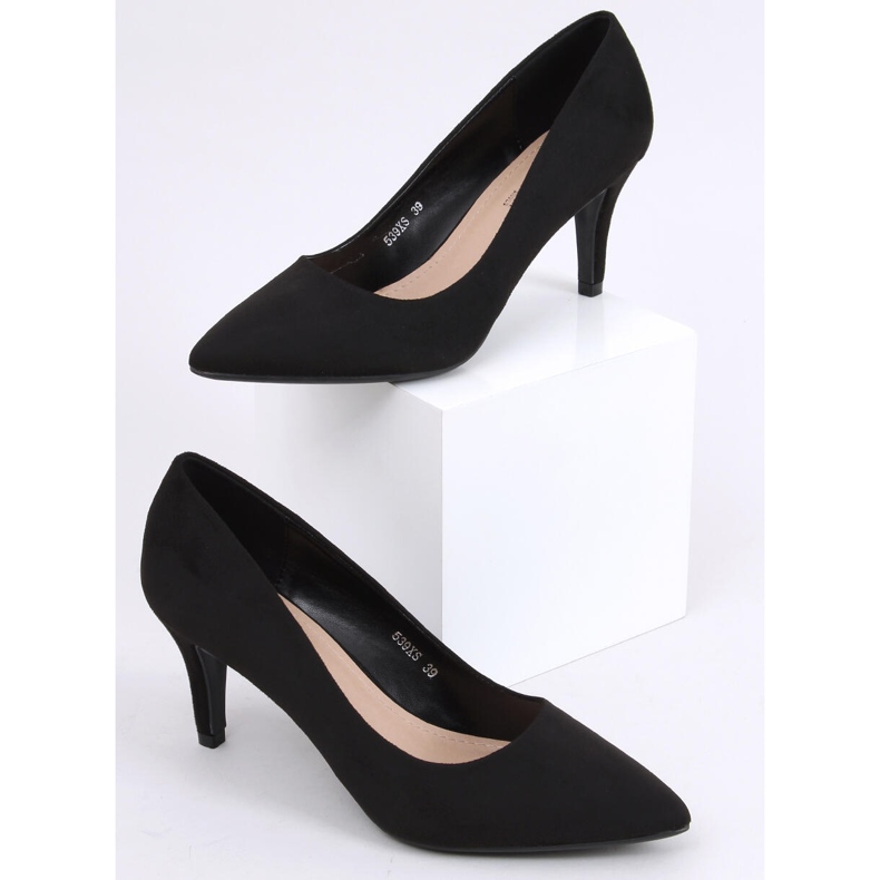Décolleté su tacco a stiletto Susan Black nero 1