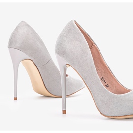 Tacco alto Chemin grigio 1