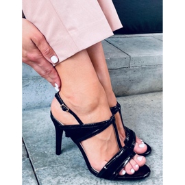 Sandali con tacco alto Penny Black nero 2