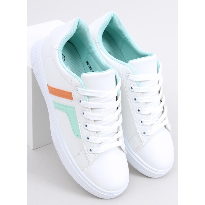 Sneakers da donna Avery Green bianco multicolore 1