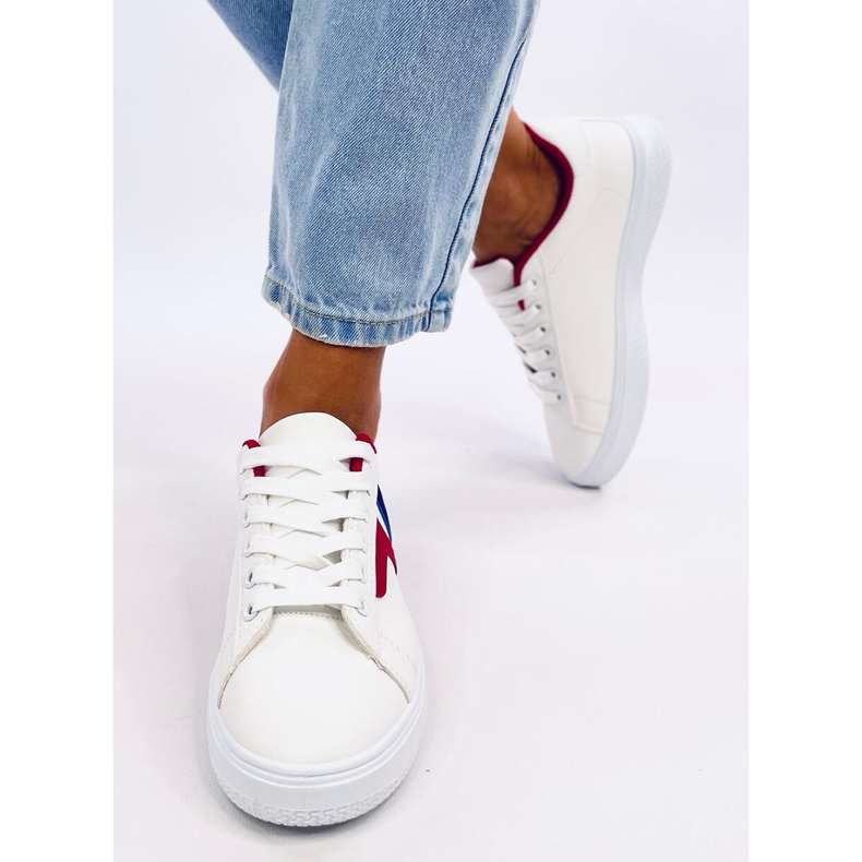 Sneakers da donna Avery Red bianca 2