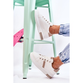 FK2 Calzature Sportive da Donna, Otylia Bianche bianco d'oro 1