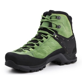 Salewa Ms Mtn Trainer Mid Gtx M 63458-5949 scarpe da trekking nero verde 3
