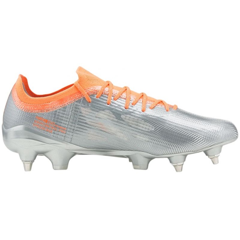 Scarpe da calcio Puma Ultra 1.4 MxSG M 106718 01 grigio argento 1