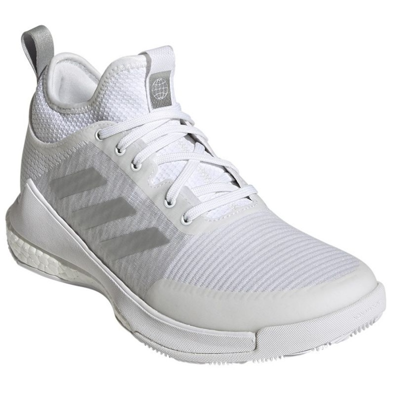 Scarpe da pallavolo Adidas CrazyFlight Mid W GY9278 bianca bianca 1