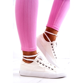 Sneakers da donna Big Star JJ274095 Sneakers bianche bianca 2
