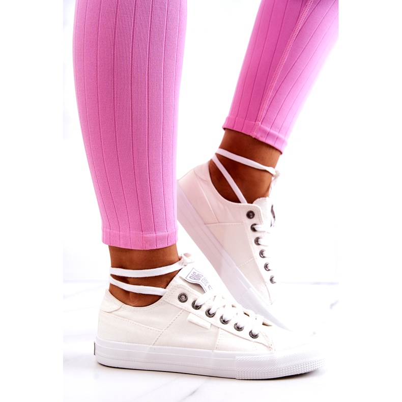 Sneakers da donna Big Star JJ274095 Sneakers bianche bianca 2