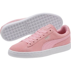 Scarpe Puma in pelle scamosciata Galaxy 369596 01 rosa 1
