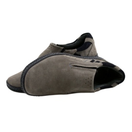 KOMODO Mocassini da uomo grigi 862L grigio 5