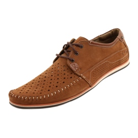 KOMODO Scarpe uomo mocassini 875 summer camel marrone 6