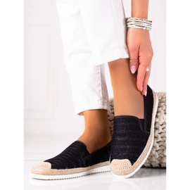 SHELOVET Espadrillas slip-on nero 1
