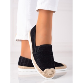 SHELOVET Espadrillas slip-on nero 2