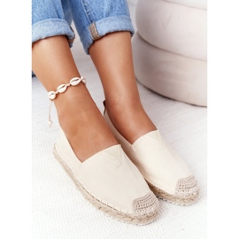 Espadrillas su suola intrecciata Big Star HH274501 Beige 2