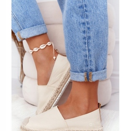 Espadrillas su suola intrecciata Big Star HH274501 Beige 3