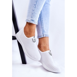 PG1 Scarpe Sportive Donna Slip-On Bianche Charlien bianco 2