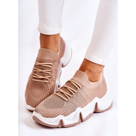 PG1 Sneakers Slip-On Dayen da donna di colore beige 1