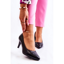 Sergio Leone Décolleté da donna nere classiche Semprella nero 1