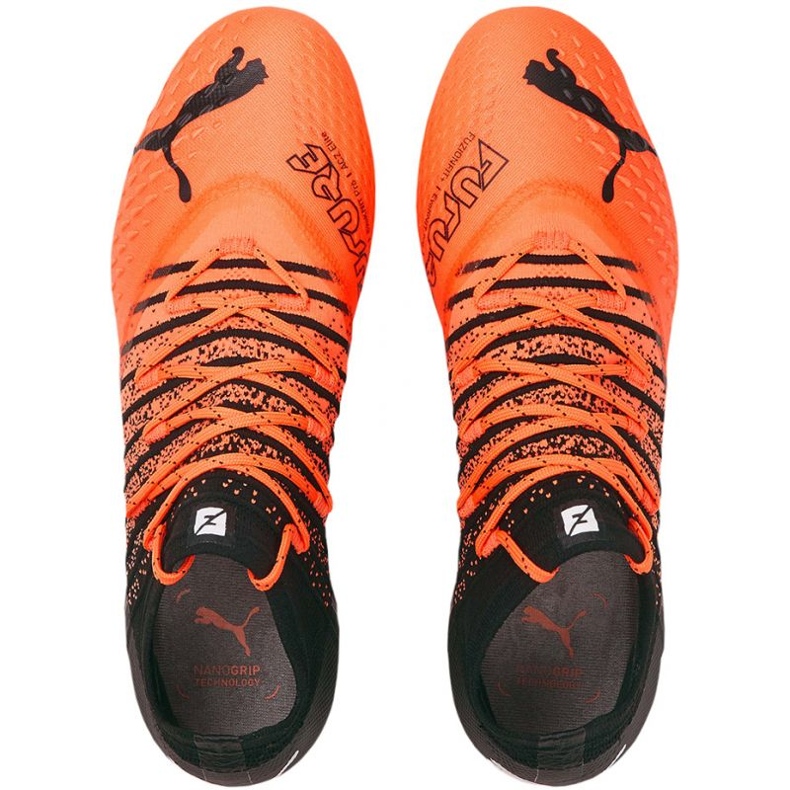 Puma Future Z 1.3 FG / AG M 106751 01 scarpe da calcio arancia arance e rosse 1