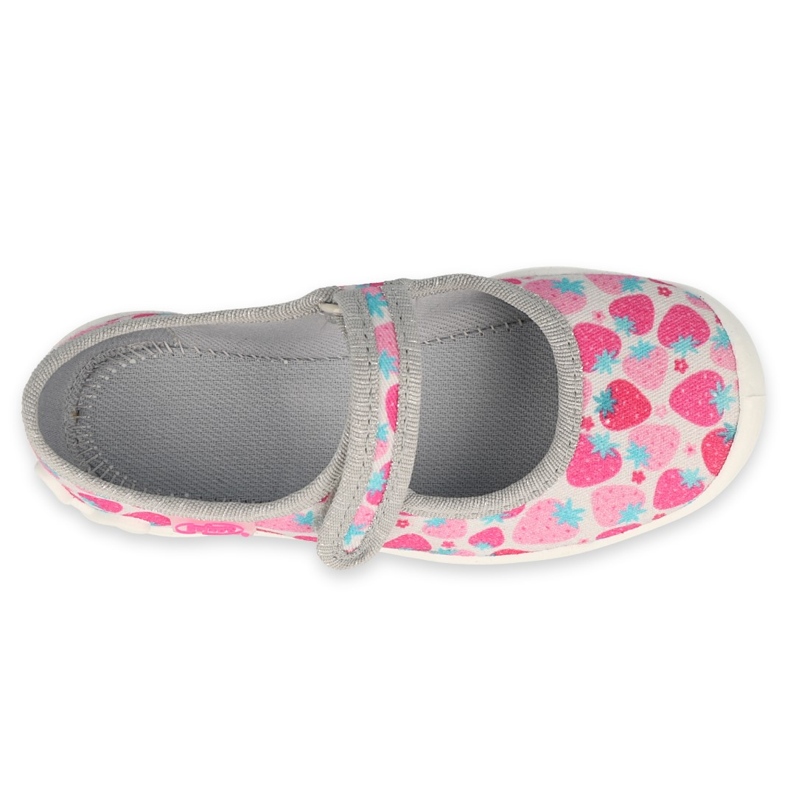 Scarpe per bambini Befado 114X485 rosa grigio 3