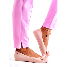 PH1 Ballerina in gomma con fiocco Fergie da donna beige 4