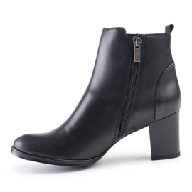 Marco Shoes Stivali di pelle 0599B-001-4 nero 1