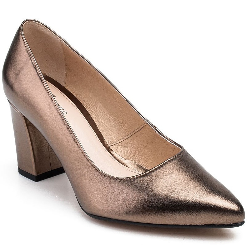 Marco Shoes 1066P Marco Scarpe metallizzate marrone 1