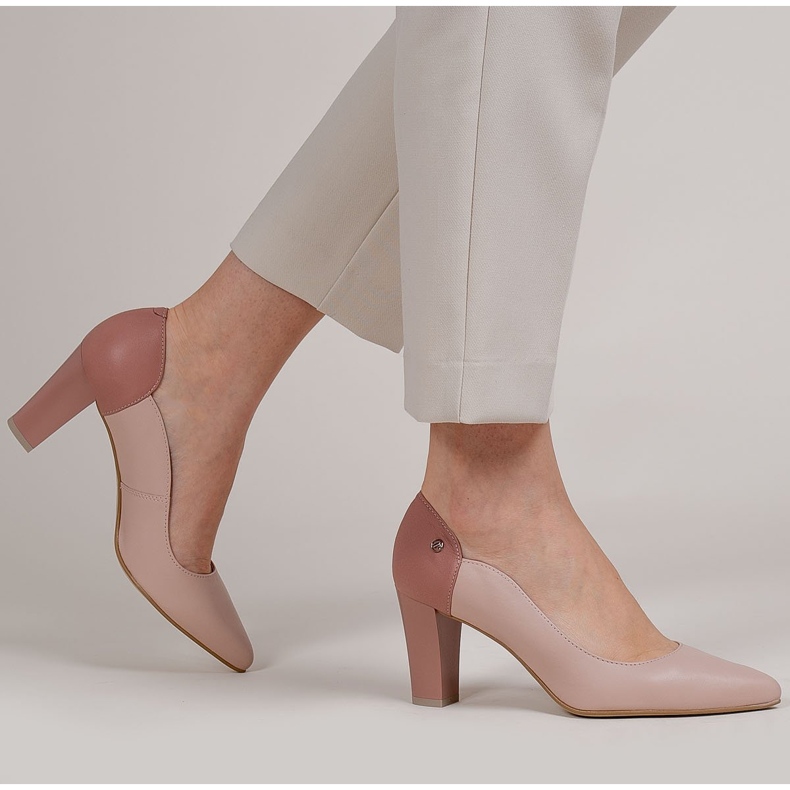 Décolleté da donna Marco Shoes rosa 2