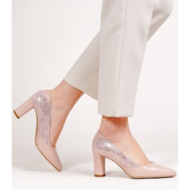 Marco Shoes Décolleté da donna in colore rosa cipria 2