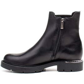 Marco Shoes Stivaletti Chelsea da donna Marco con fibbia e gomma nero 2
