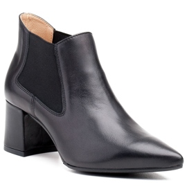 Marco Shoes Stivali sottili e bassi 1325B con gomma nero 1
