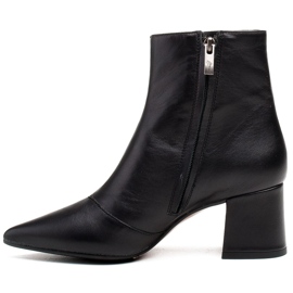 Marco Shoes Stivali neri 1367B in vera pelle nero 2