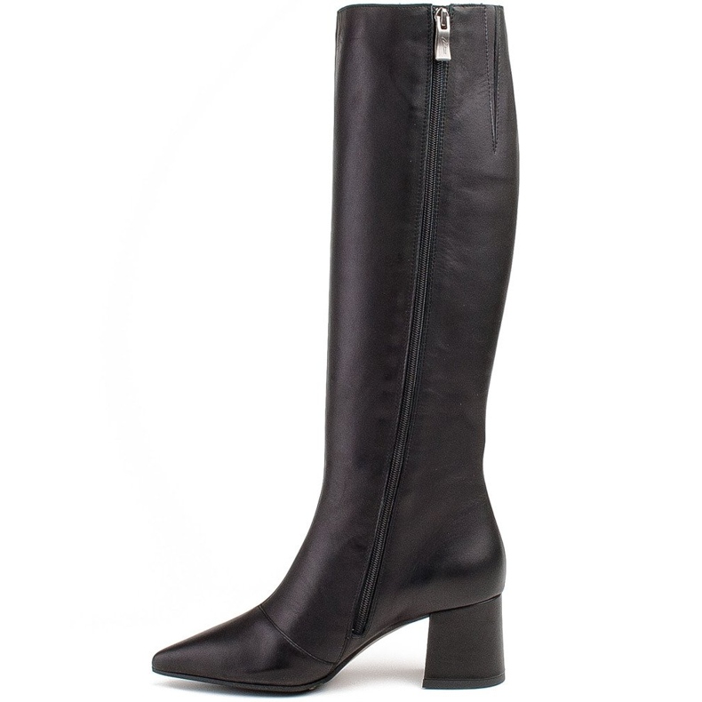 Marco Shoes Stivali neri eleganti e sottili nero 2