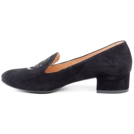 Marco Shoes Scarpe da donna in pelle scamosciata. Signori neri nero 1