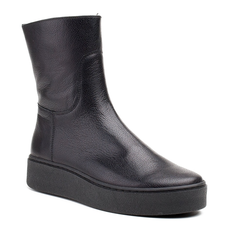Marco Shoes Stivali comodi 1433B Marco con fondo piatto nero 1