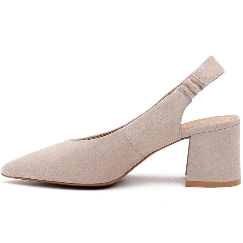 Marco Shoes Sandali beige 1501P con cinturino e gomma 2