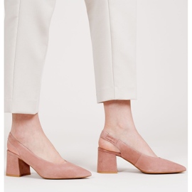 Marco Shoes Sandali salmone 1501P con cinturino e gomma rosa 1