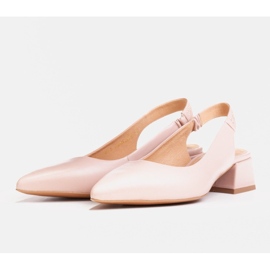 Marco Shoes Sandali con getti decorativi color carne rosa 5
