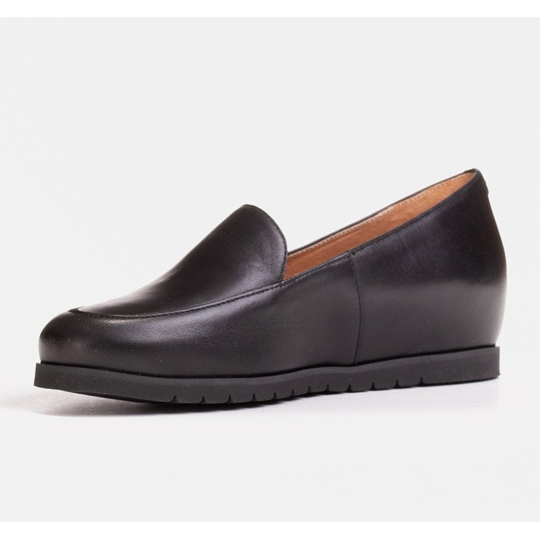 Marco Shoes Comode scarpe basse 1595P sulla zeppa nero 2