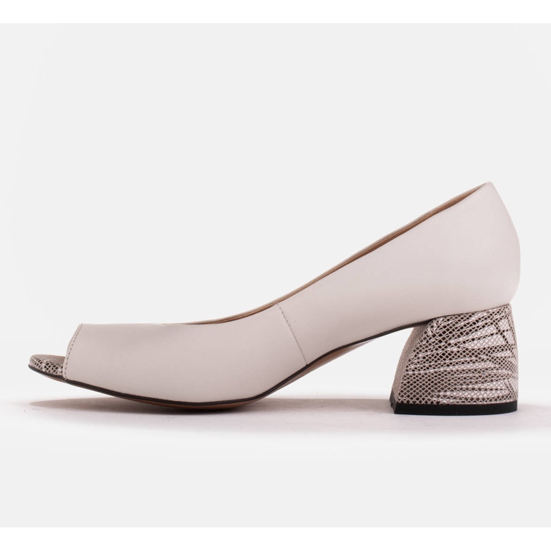 Marco Shoes Tacchi a botte bianco 1