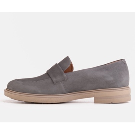 Marco Shoes Mocassini grigi su suola leggera grigio 1