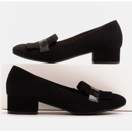 Radoskór Classiche scarpe da donna nere per un piede più ampio nero 1