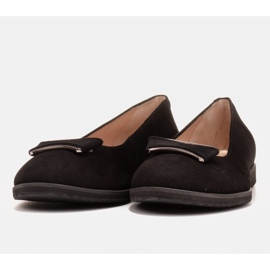 Marco Shoes Ballerine in pelle scamosciata nera nero 1