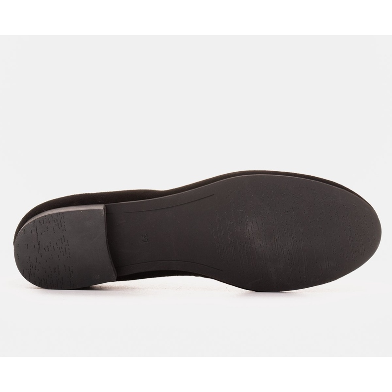 Marco Shoes Ballerine in pelle scamosciata nera nero 1